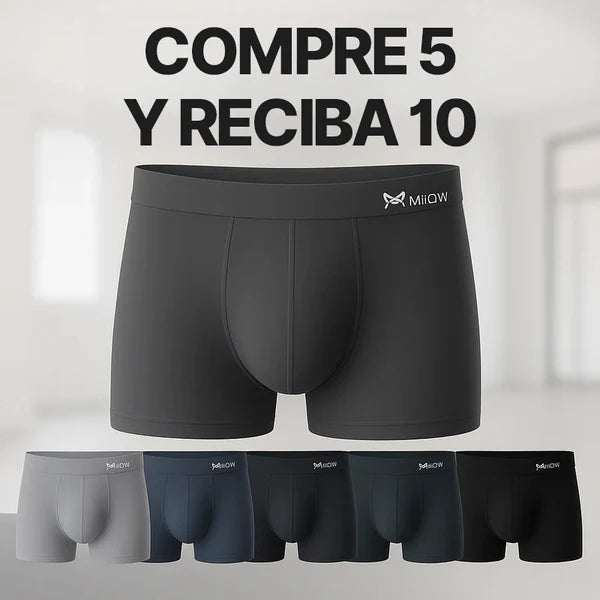 Ice Boxer Pro™ - Ropa interior de seda premium ultra cómoda — ¡Compra 5 y recibe 5 GRATIS!