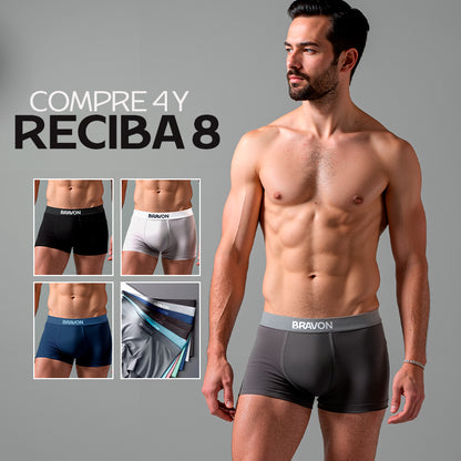 Boxer Bravón – Tecnología que Respira. Compra 4 y Llévate 8.